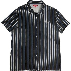 *SOLD* Vintage Guess Striped Polo Shirt
